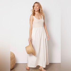 MONROW Poplin Tank Dress NWT